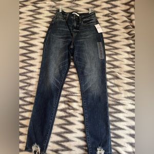 Willow & Root Ultra High Rise Mom Ankle :size 25 27